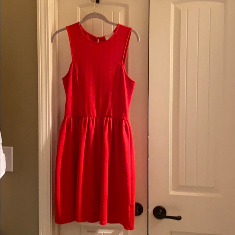 Orange/red Everly Dress